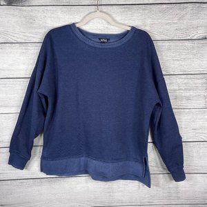 Buffalo David Bitton Blue Long Sleeve Soft Sweatshirt Sz S